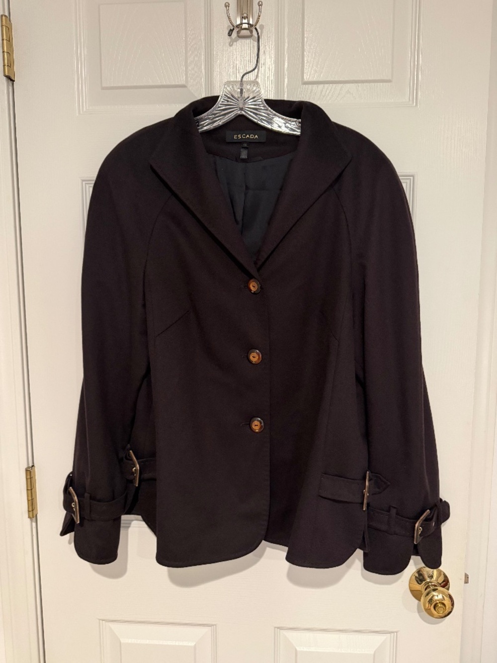Escada Dark Chocolate Jacket/Blazer